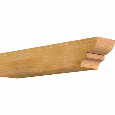 Ekena Millwork Ridgewood Rough Sawn Rafter Tail, Western Red Cedar, 6"W x 6"H x 32"L RFT06X06X32RID00RWR